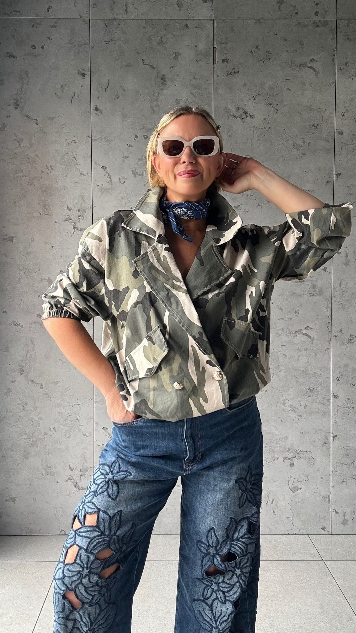 JADON CAMOUFLAGE JACKET*New