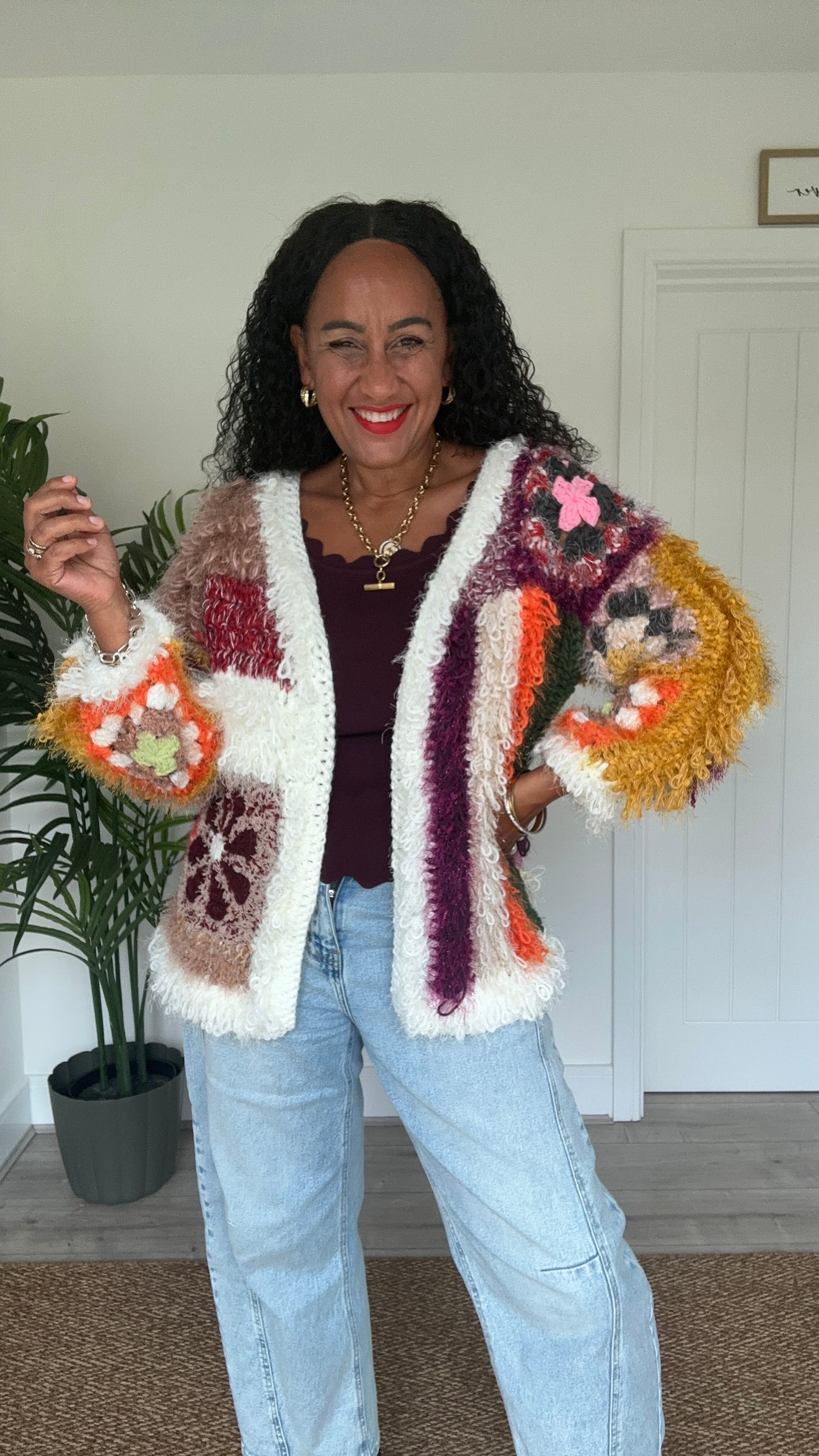 ORLA HANDMADE KNITTED CARDIGAN *New