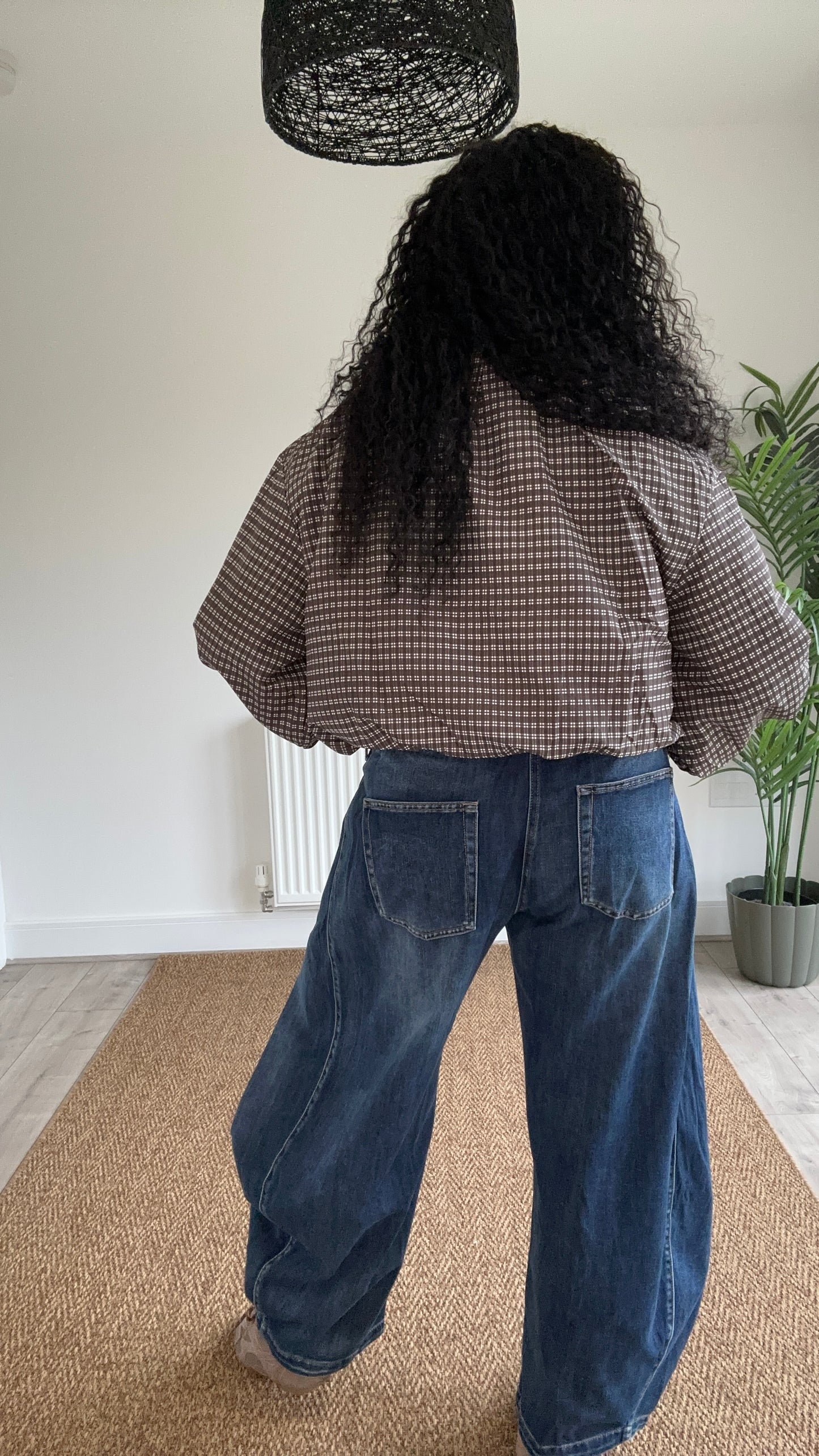HYBRID PLEATED TROUSERS DENIM BLUE *New