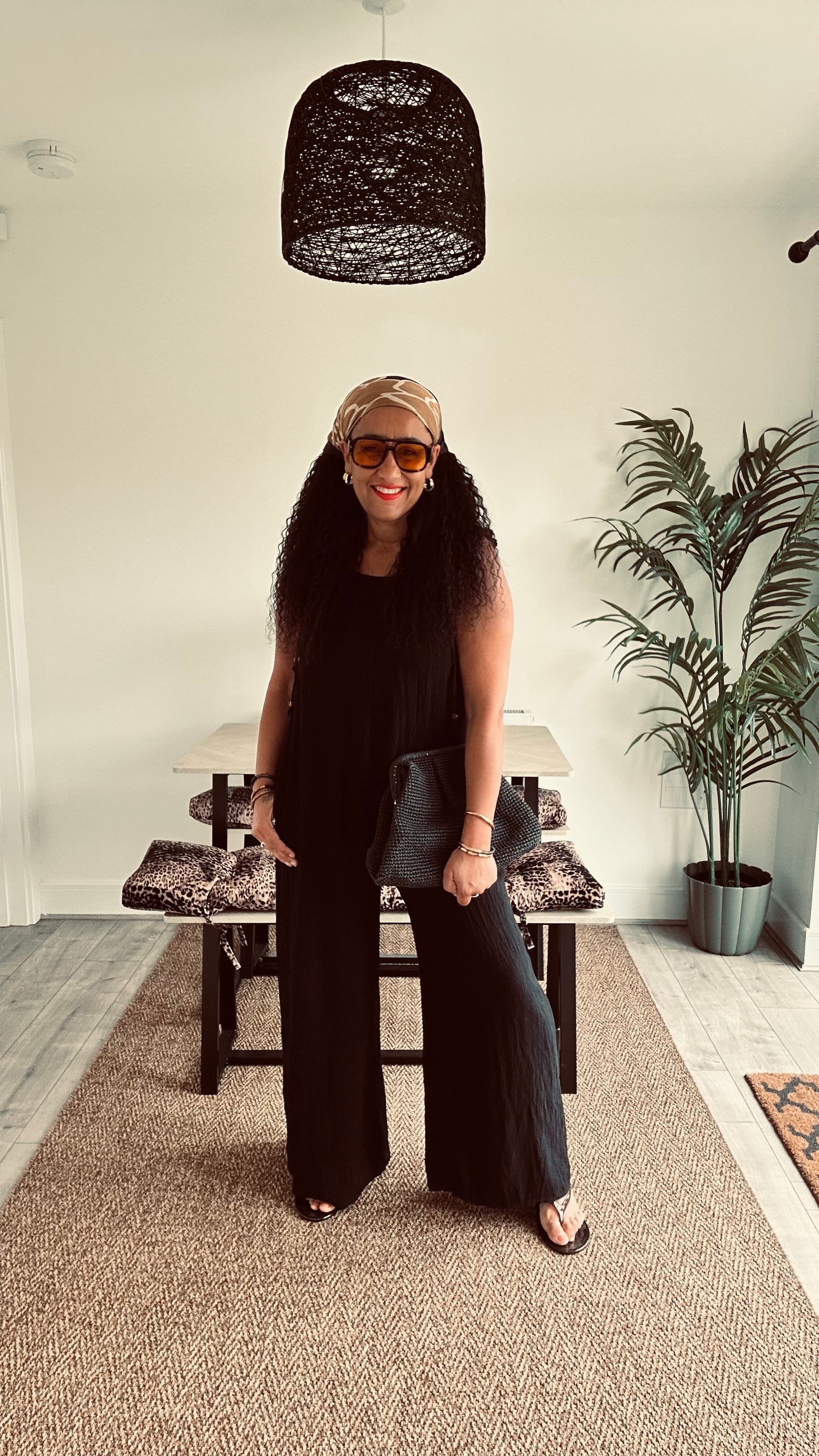 TAMMY BOHO JUMPSUIT BLACK *New
