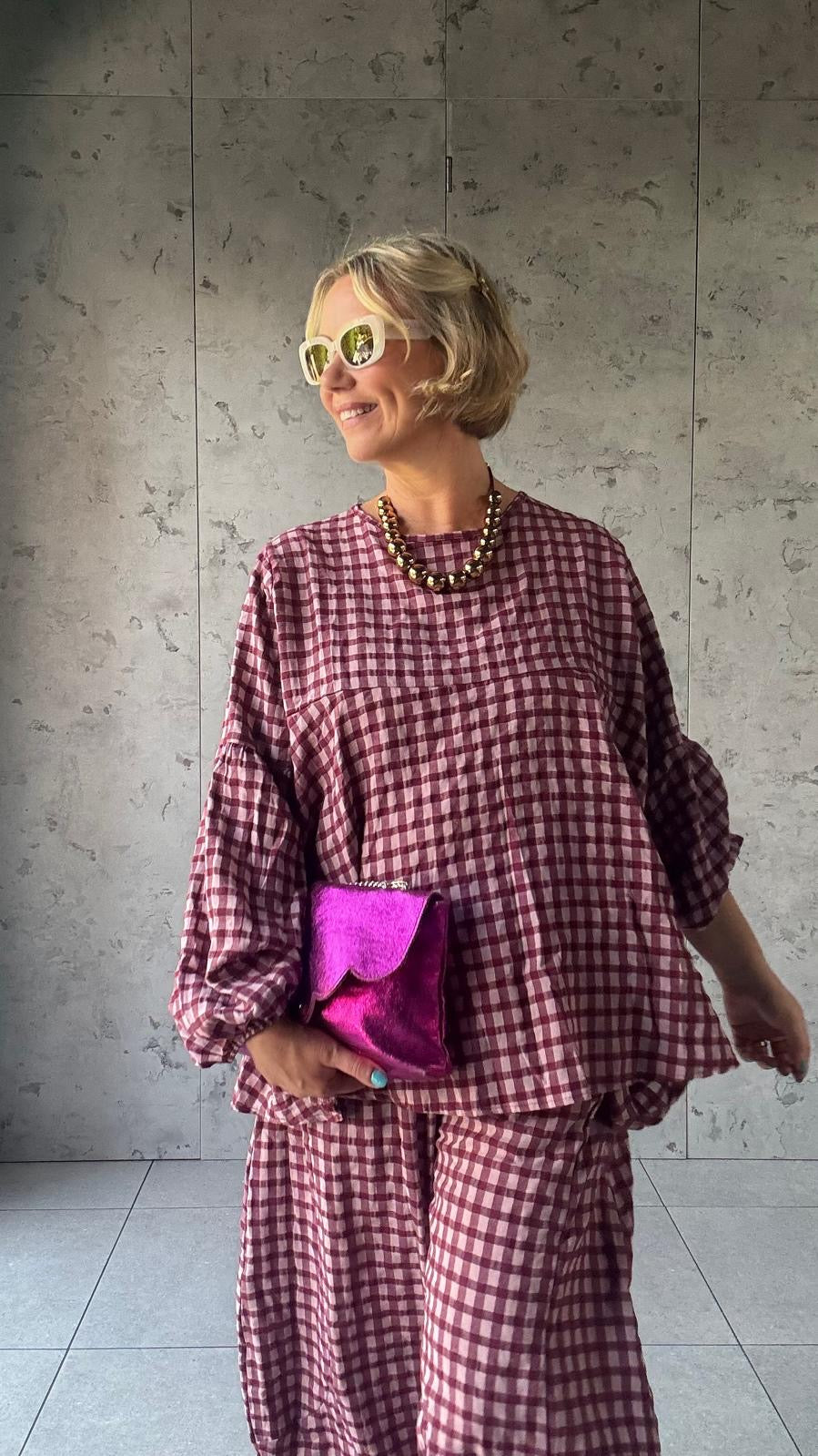 COPENHAGEN BLOUSE CARNATION & ROSE *New