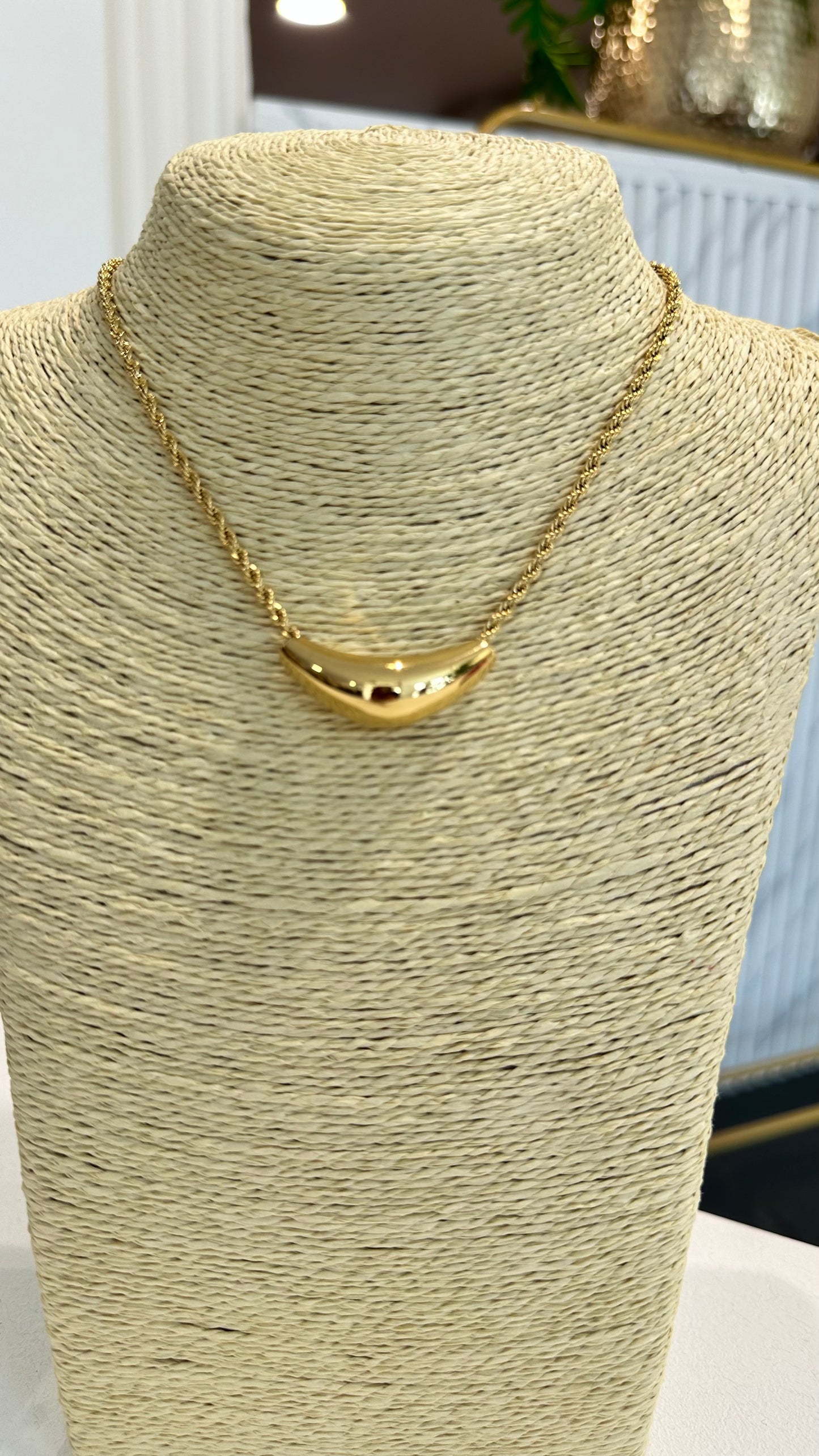 D&X CURB ROPE CHAIN GOLD *New