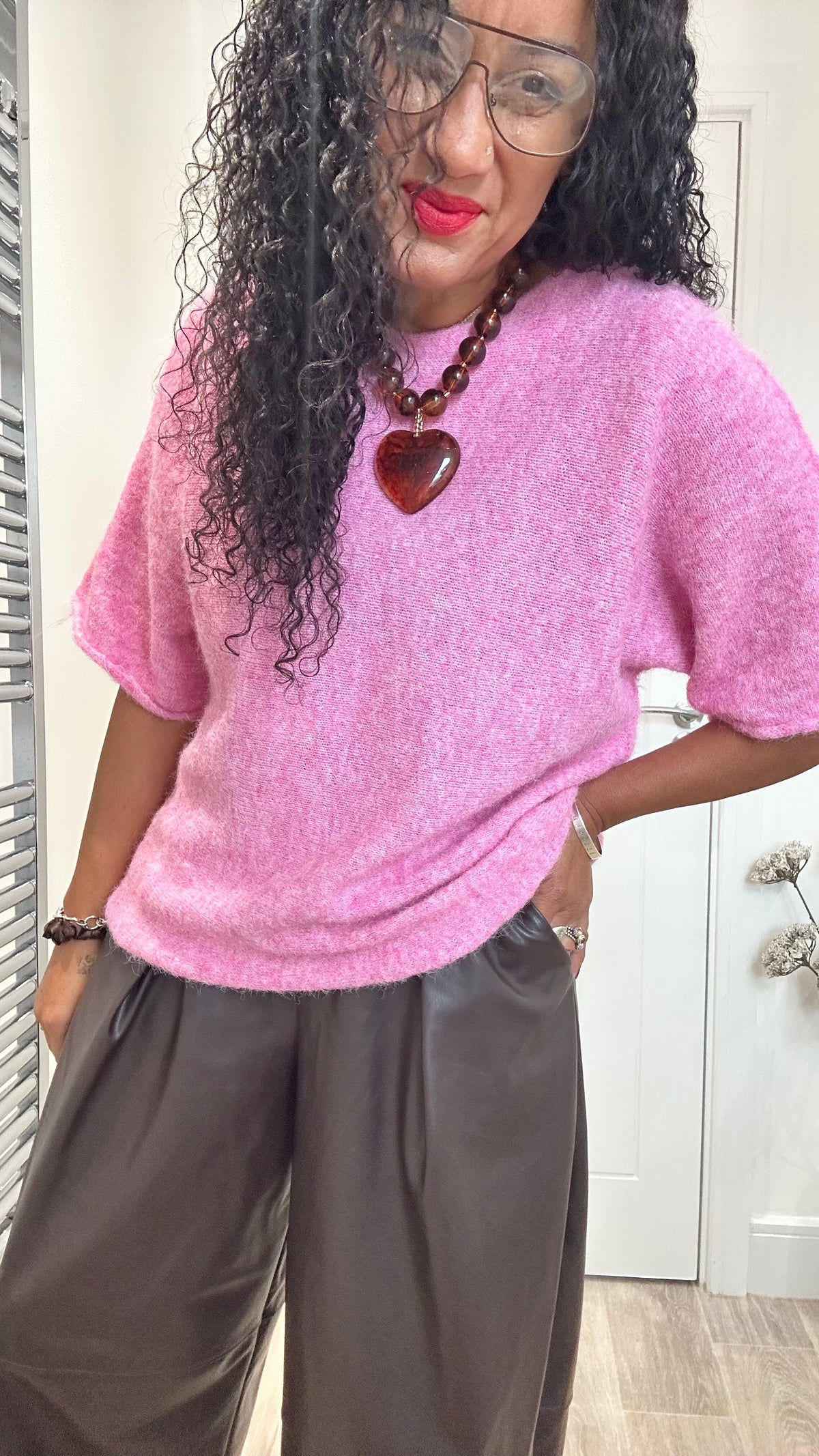 FINLAY KNIT PINK *New