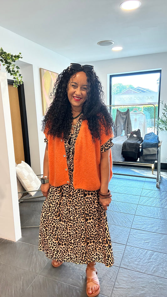 REE CARDI BRIGHT ORANGE 🍊 *New