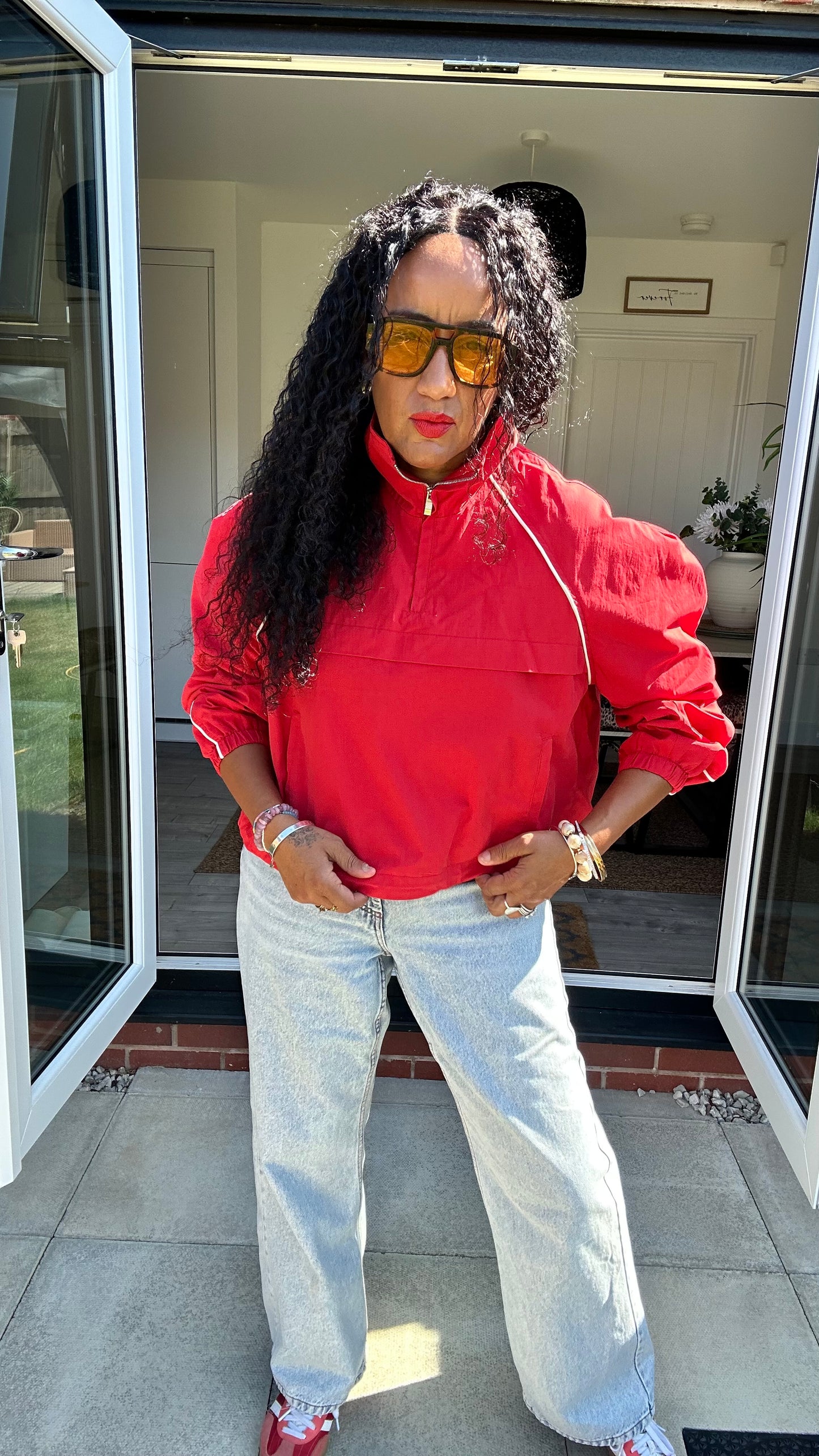 GEE UTILITY JACKET TOMATO RED *New