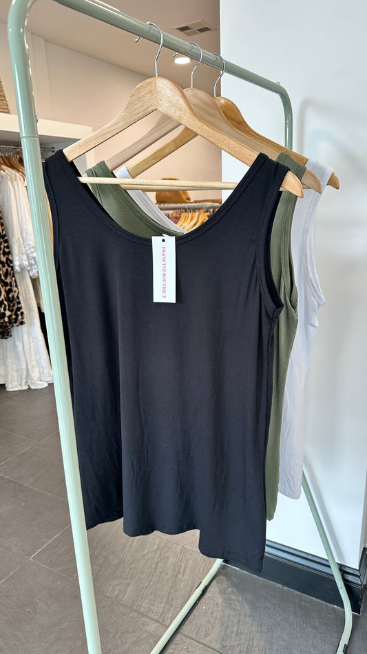 BOBBIE VEST BLACK *New