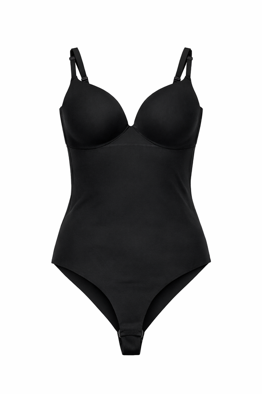SCULPTING SEAMLESS BODYSUIT BLACK *New