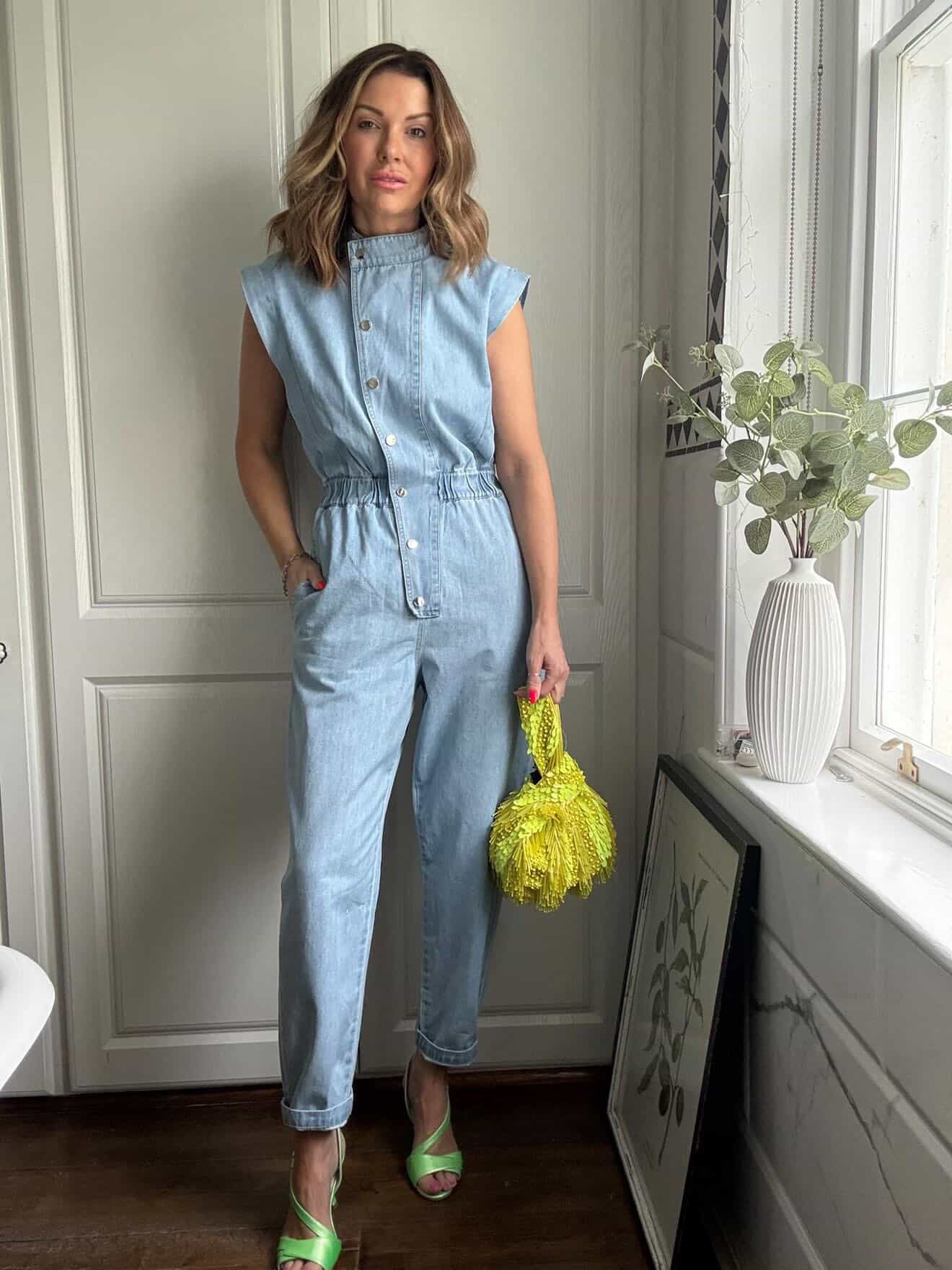 MARCIA DENIM JUMPSUIT *New