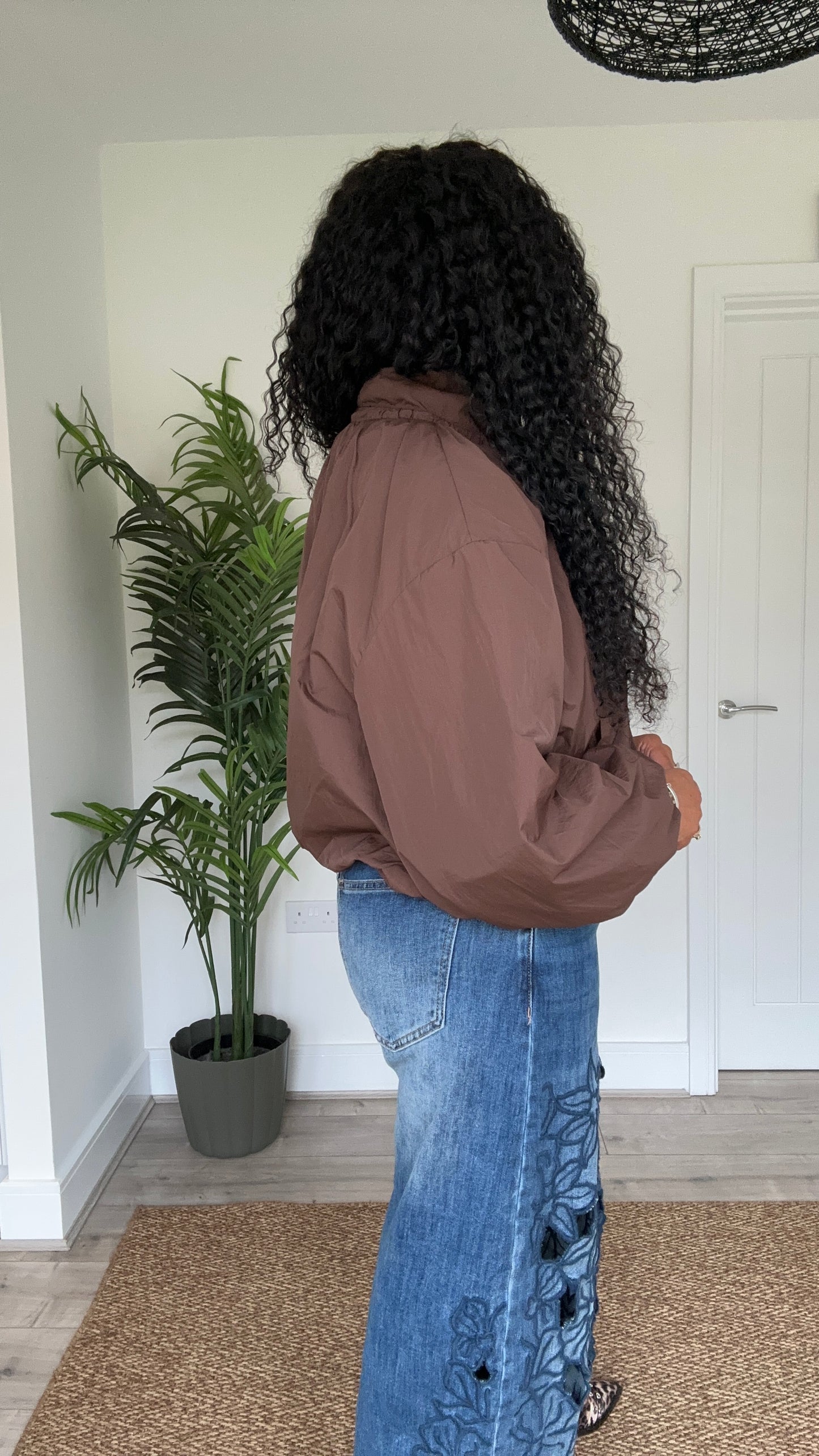 SIMONE JACKET BROWN *New