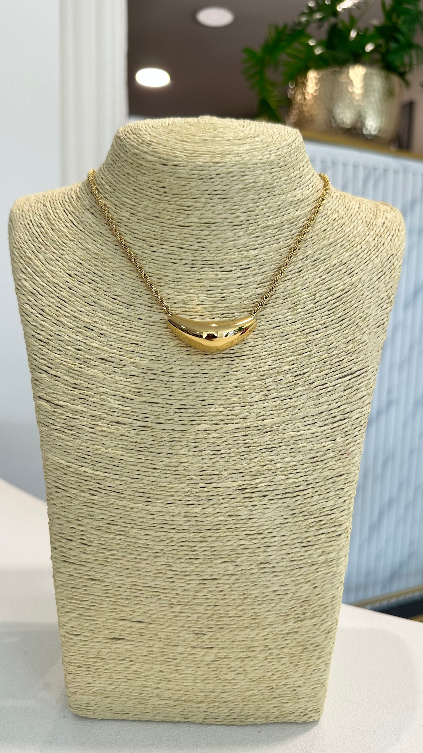 D&X CURB ROPE CHAIN GOLD *New