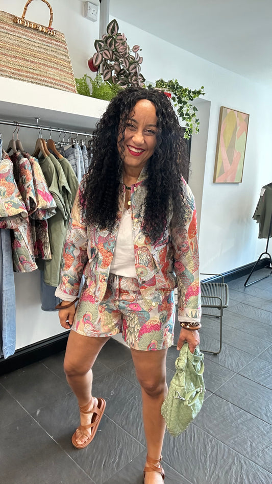 TAPESTRY PARROT 🦜 BOMBER JACKET *New