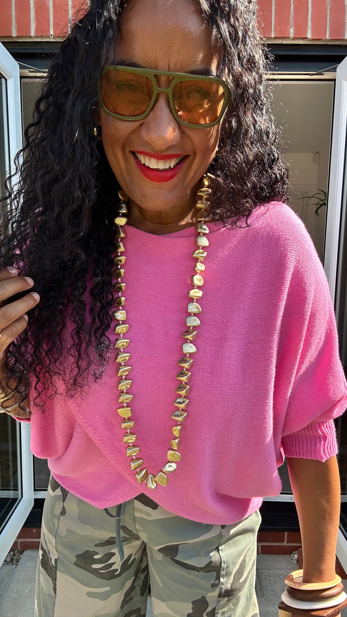 GOLD NUGGET NECKLACE *New