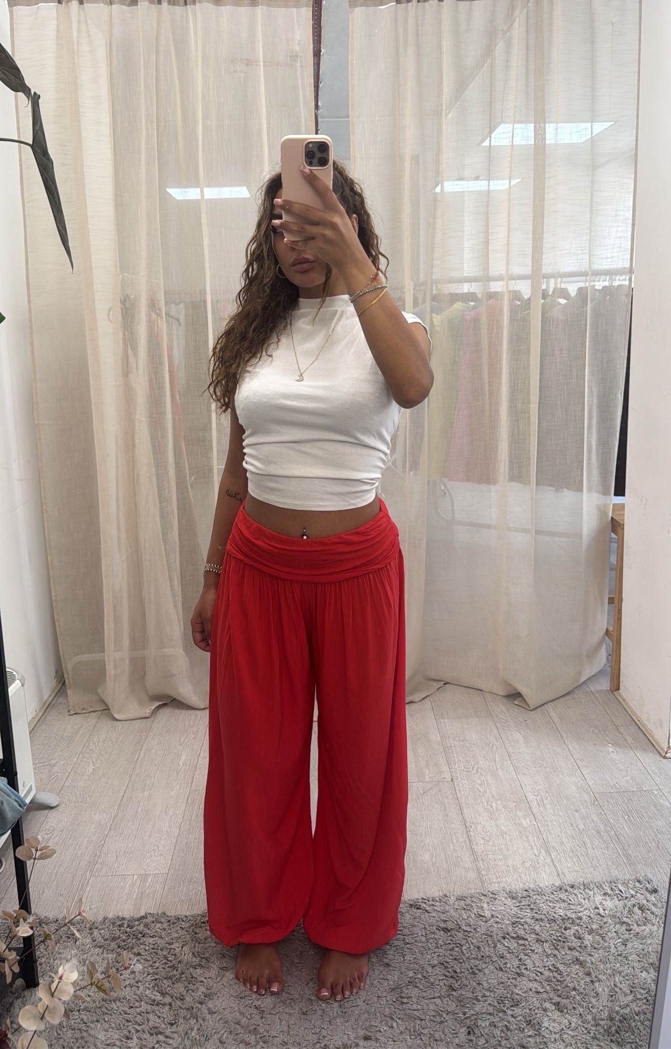 FRUITELLA GENE TROUSERS RED *New