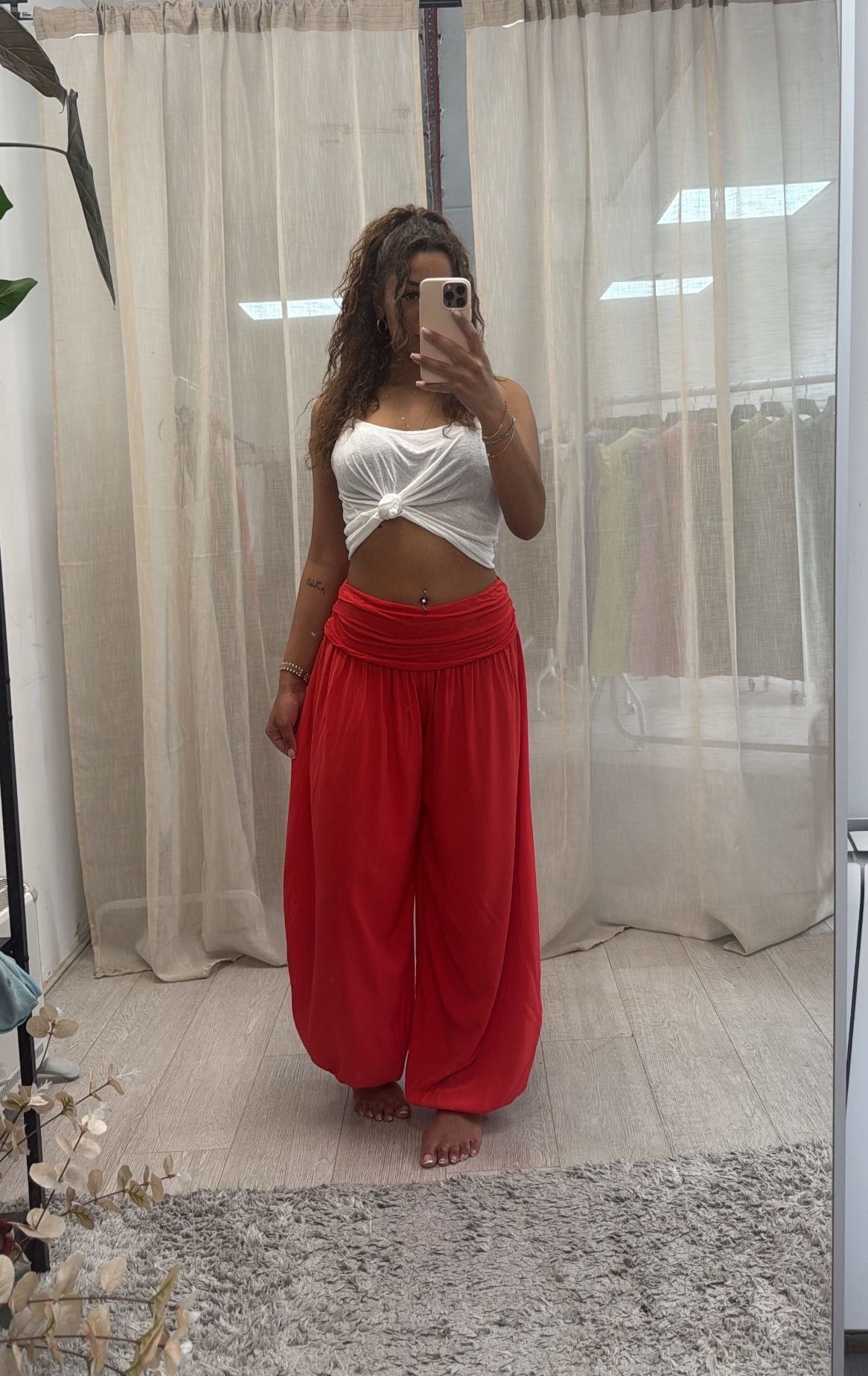 FRUITELLA GENE TROUSERS RED *New