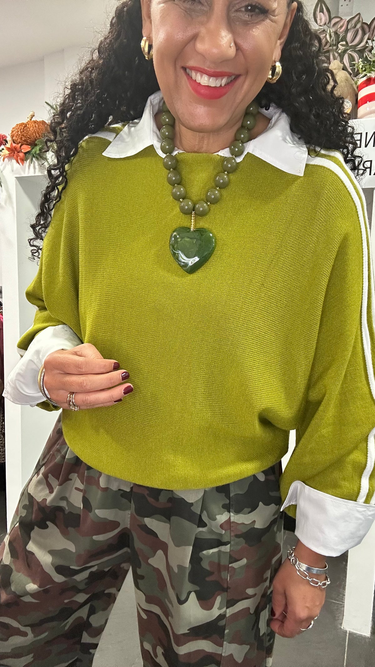 LYNX SPORT LUXE KNITWEAR OLIVE *New